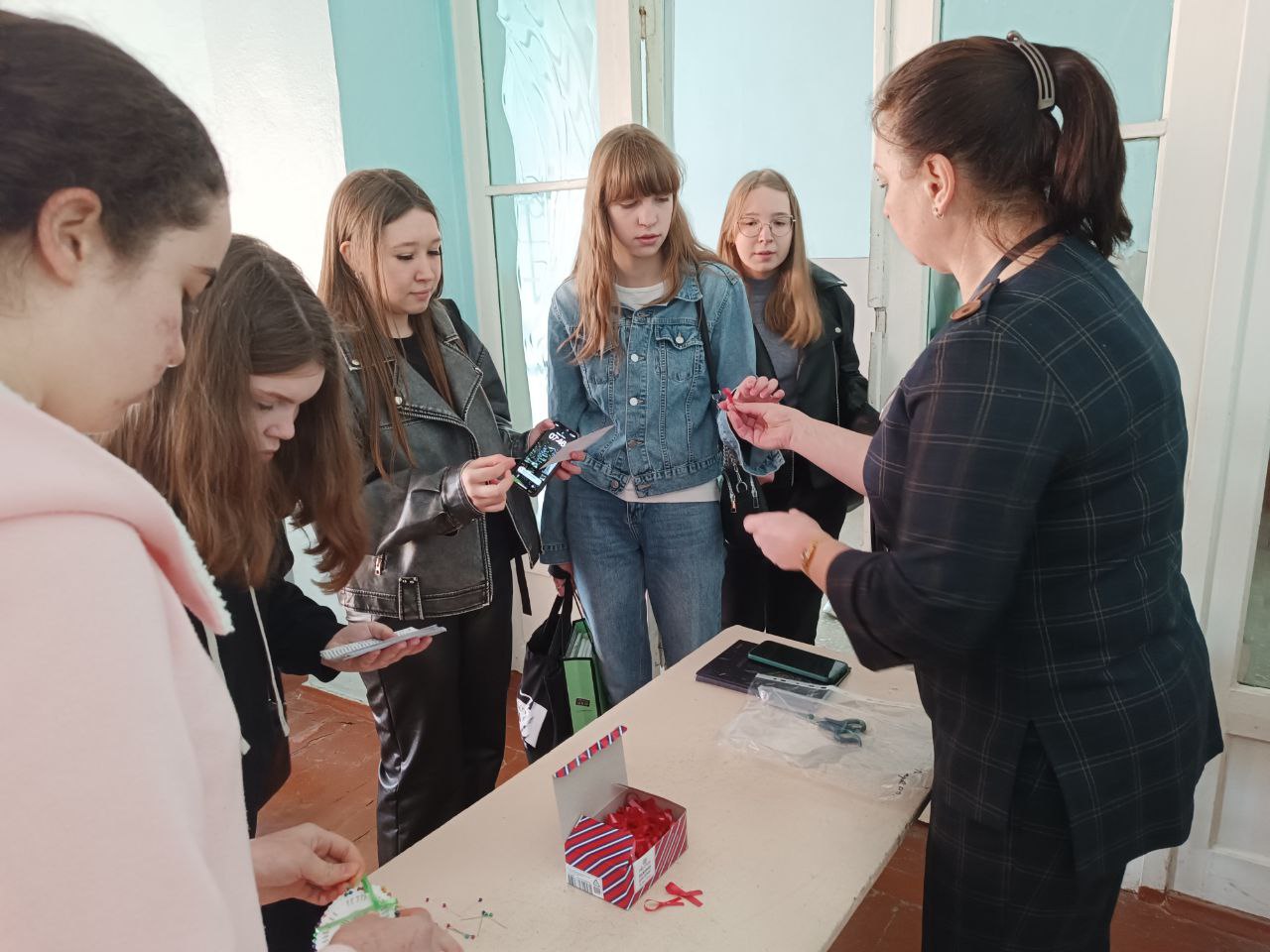 Акция в преддверии Международного Дня памяти жертв погибающих от СПИДа